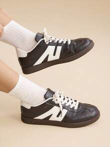 CUCCOO EASI Zapatillas minimalistas versátiles y de moda para mujer - Café integral - Ver 10