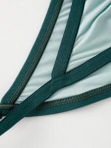 WENEZON 男士罗纹性感低腰三角裤，男士内裤，适合情侣约会，情侣礼物