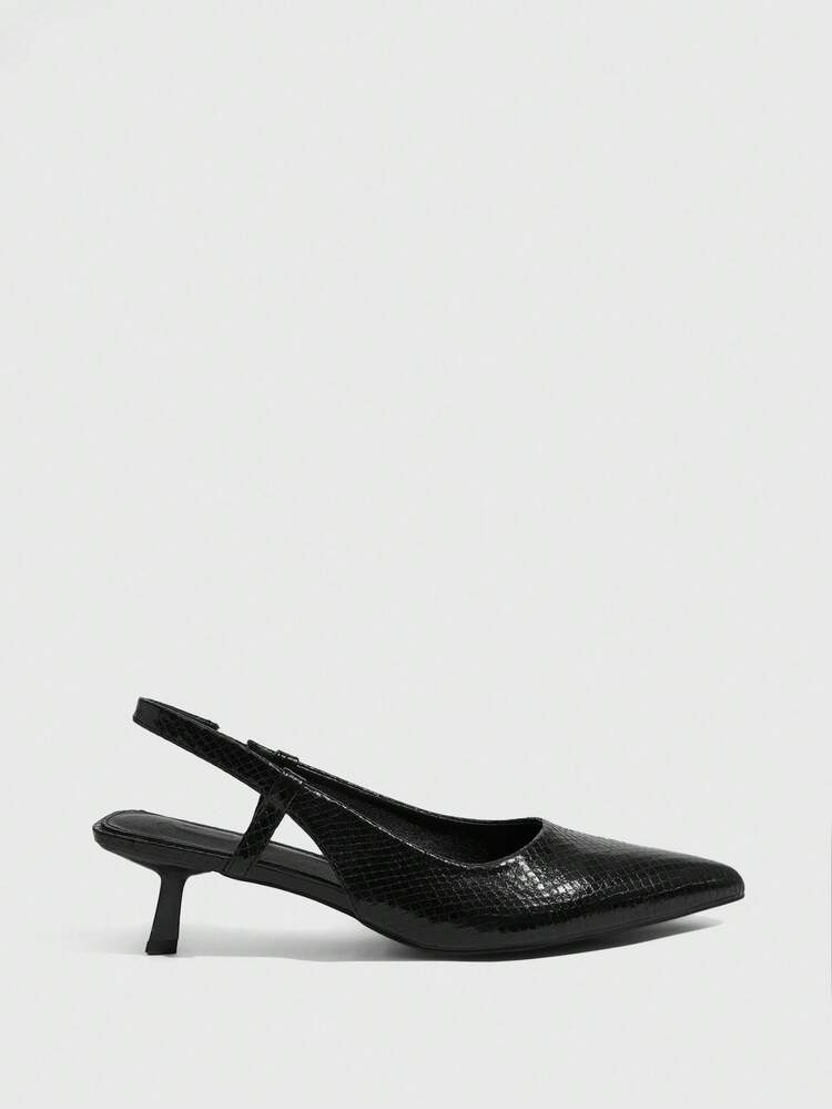 CUCCOO SZL Women's Pointed Toe Stiletto High Heel Dress Shoes, Suitable For Formal Occasions And Parties For Christmas