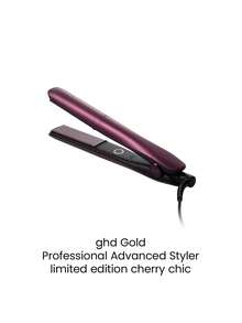 ghd Gold Hair Straightener In Cherry Chic - Burgundy - View 3