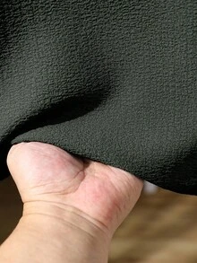 Genkimix Kids Young Girl' Textured Fabric Casual T-Shirt With Flutter Sleeves Ruffle Sleeve Top Girls - Army Green - View 7