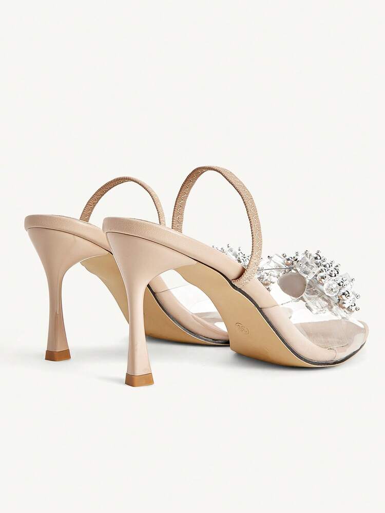 CUCCOO CHICEST Fashionable Casual Sexy Pointed Toe Women Heeled Sandals Valentine's Day