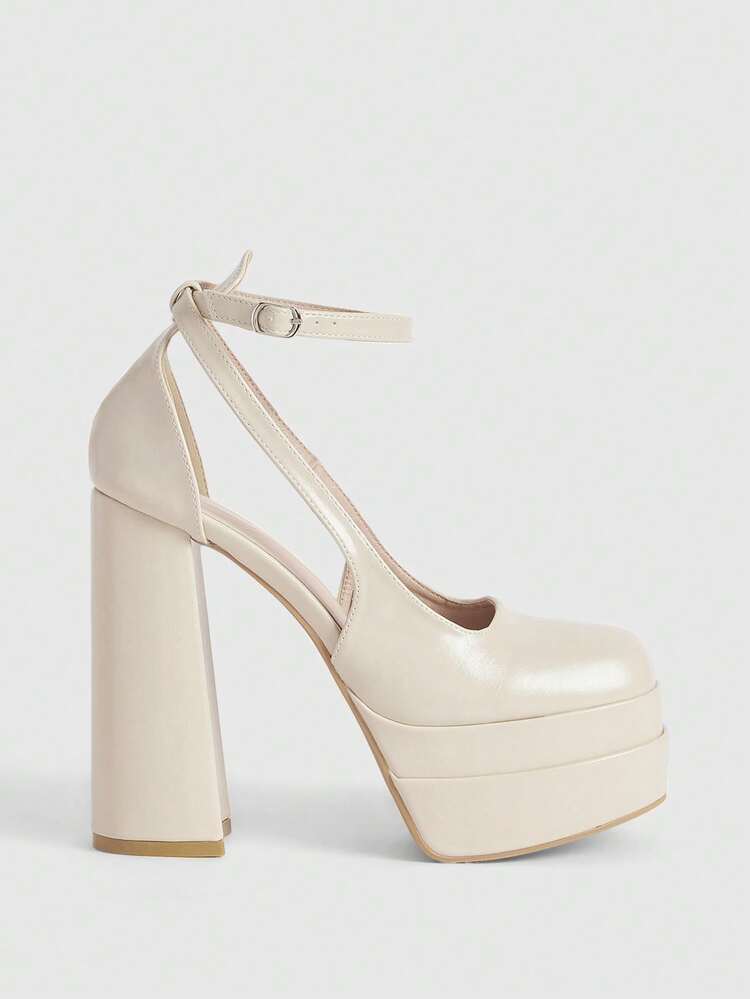 CUCCOO LuxiPop Women's Fashionable Elegant Party Platform Pumps For Christmas