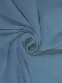 GlowEve Áo thun nỉ cài nút phía trước thường ngày dành cho nữ, Thu/Đông - Màu xanh lam - Xem 3