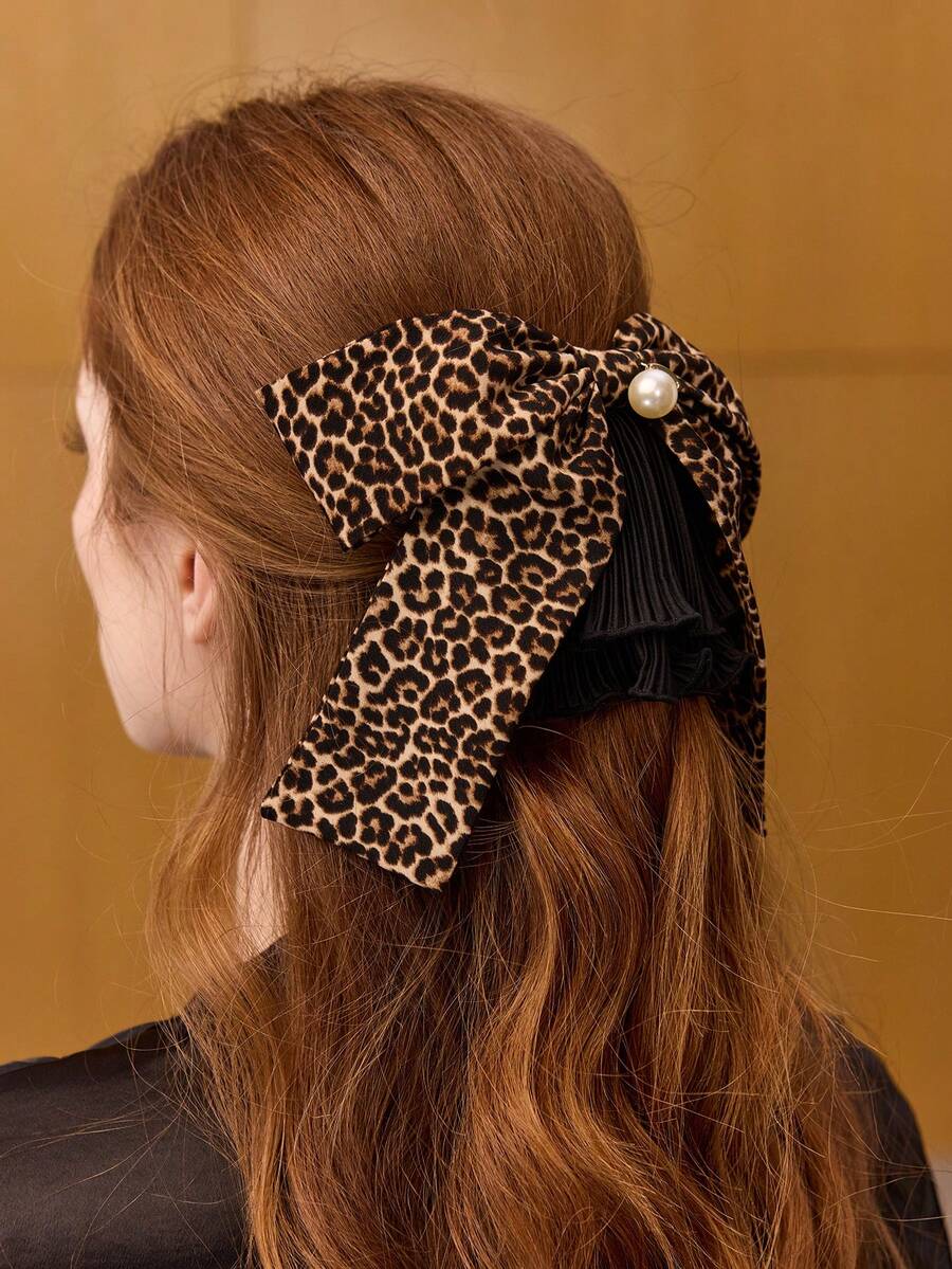 MOTF PREMIUM CHAMPAGNE FAUX SILK SCRUNCHIE - Brown - View 1