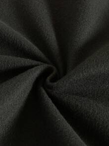 PAVTROS Conjunto casual de dos piezas con capucha y cordón, con impresión de letras, ropa de otoño para hombres - Negro - Ver 13