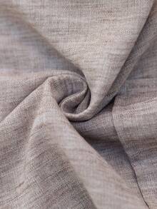 EMERY ROSE 女士休闲弹力腰直筒裤，春夏款 - 摩卡棕 - 查看 3