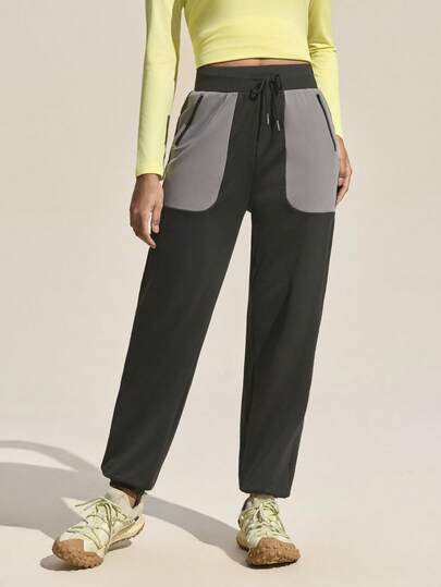 Exploreva Comfortable Loose Drawstring Casual Women Outdoor Sweatpants & Joggers