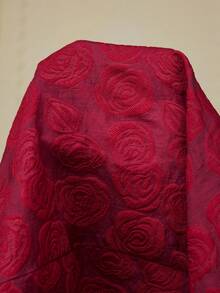 Aveloria Rosie Women's Round Neck Sweet Dress Style Cinched Waist Cutout Flared Hem Sleeveless Dress - Red - View 7