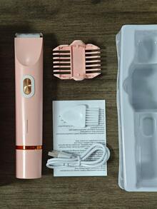 Golarka damska 2 w 1 na mokro i na sucho, golarka elektryczna dla kobiet, do całego ciała, nóg, pach, golarka dwugłowicowa, prezent - Wielokolorowe - Zobacz 12