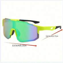 Kính thời trang thể thao ngoài trời mới dành cho nam và nữ, với thiết kế gọng mỏng, phù hợp cho việc đạp xe. Sản phẩm lý tưởng cho các hoạt động đạp xe, chạy bộ, đua xe, lái xe, thể thao đường phố, tập thể dục ngoài trời, đeo hàng ngày, tăng cường phong cách và bảo vệ mắt. - Nhiều màu - Xem 5