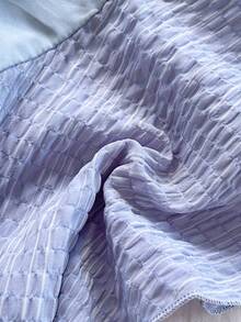 Soleia 女式蓝色海星装饰度假风格迷你连衣裙 - 淡紫色 - 查看 6