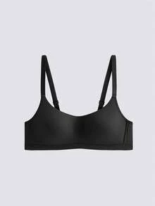 Loungeista 4件装女士舒适睡眠多色休闲条纹无钢圈软杯纯色内衣文胸 - 彩色 - 查看 12