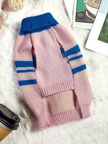 PETSIN 1pc Christmas Pet Cat Dog Universal Green Diamond Grid Elk Snowflake Cute Pattern Jacquard Knitted Elastic Comfortable Dog Christmas Sweater