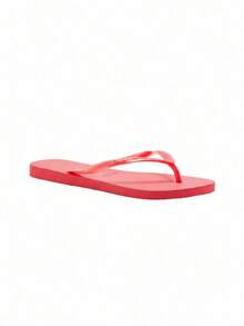 Havaianas Hav. Women's Casual Everyday Versatile Comfortable Flat Flip-Flops - Rose Gold - View 1