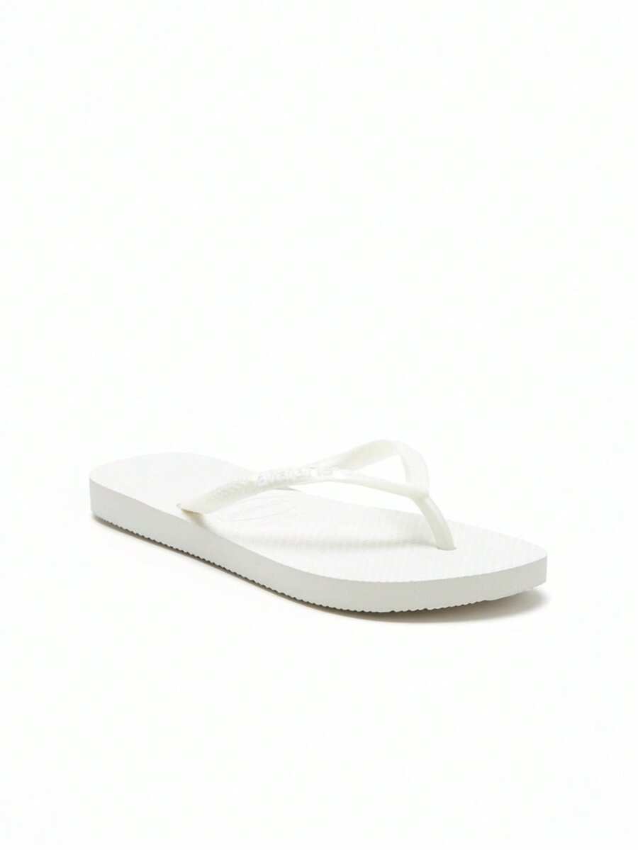 Havaianas HAV. SLIM Flip Flops, Casual & Daily Holiday Style - White - View 1