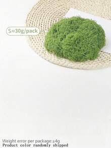 SHEIN 30g/50g Artificial Moss String , Fake Moss, Faux Moss For Plants Indoor, Artificial Moss For Indoor Plants, Green Moss For Plants Indoor Art Landscape, Gardening Decor, Crafts Moss For DIY Decorative Moss Table Centerpieces Decor Fairy Garden Floral Wedding,Freely Shaped Available - Dark Green - View 9