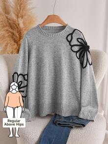 CosyJoli 大码秋冬针织上衣，保暖女上衣，秋冬休闲女上衣，毛线套头衫，可爱毛衣，秋冬女装