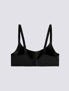 Loungeista 4件装女士舒适睡眠多色休闲条纹无钢圈软杯纯色内衣文胸 - 彩色 - 查看 13