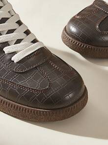 CUCCOO EASI Zapatillas minimalistas versátiles y de moda para mujer - Café integral - Ver 3