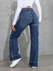 Women Jeans - Deep Orchid - View 3