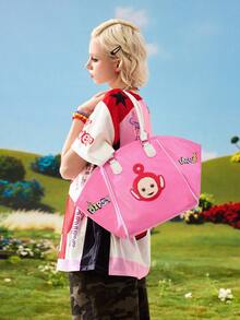 Teletubbies X ROMWE Bolsos de mano para mujer - Rosa - Ver 1