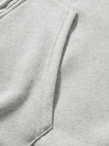 Manfinity EMRG Áo hoodie phong cách đường phố dành cho nam, phong cách INS phổ biến. Lựa chọn quà tặng tuyệt vời cho bạn trai - Xám - Xem 5
