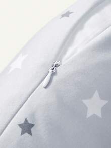 Cozy Pixies 1 件装 柔软舒适 灰色星形哺乳枕 适合孕妇和婴儿