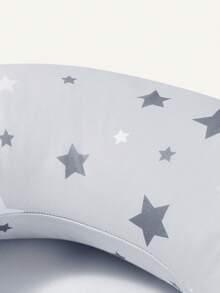 Cozy Pixies 1 件装 柔软舒适 灰色星形哺乳枕 适合孕妇和婴儿
