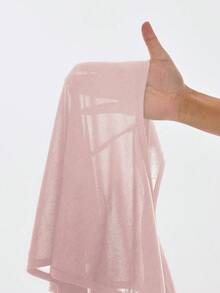 Easithlete Women's Solid Color Criss-Cross Back Casual Fitness Sports Tank Top - Pink - View 4