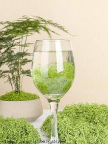 SHEIN 30g/50g Artificial Moss String , Fake Moss, Faux Moss For Plants Indoor, Artificial Moss For Indoor Plants, Green Moss For Plants Indoor Art Landscape, Gardening Decor, Crafts Moss For DIY Decorative Moss Table Centerpieces Decor Fairy Garden Floral Wedding,Freely Shaped Available - Dark Green - View 5