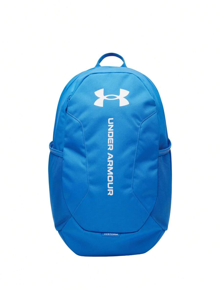 Under Armour Hustle Lite Backpack Blue Atlantis / White - Blue - View 1
