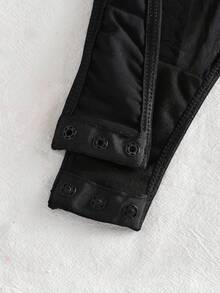 SHEIN 6-Piece Metal Circle Design Sexy Bra Sets