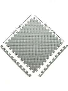 12-Pieces Foam Floor Mats, Interlocking Puzzle Tiles, Versatile For Indoor/Outdoor Use, Non-Slip, Waterproof, Easy To Clean, Suitable For Bedroom, Yoga, Gym, Sports, Fitness, Home Exercise