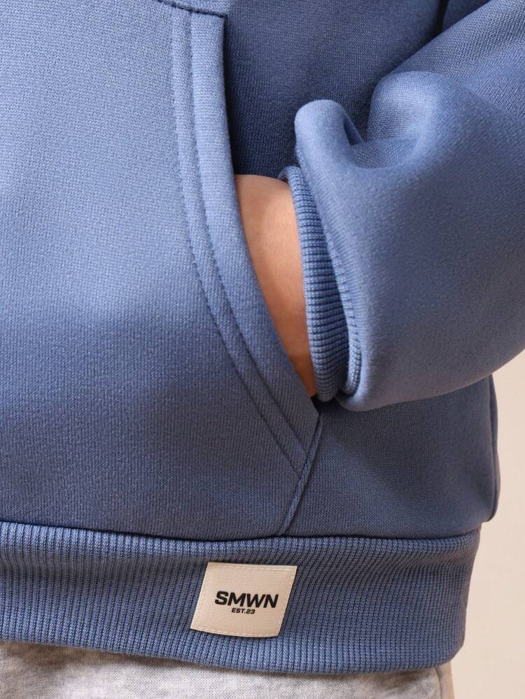 Boys Star Graphic Pullover Hoodie