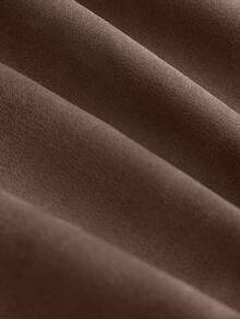 Franclia 时尚新款绒面高腰修身A字开衩短裙，女士春秋季