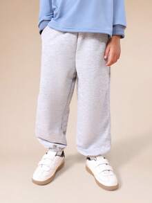 SUMWON Oversized Jungen Langarm Sweatshirt mit Rundhalsausschnitt und Jogginghose Co-Ord Set mit internationalem Champion Club Grafik-Muster, elastischer Taille Trainingsanzug für den Urlaub - Blau - Übersicht 5