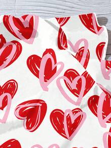 EMERY ROSE 大码爱心印花休闲简约衬衫，适合新年穿着 - 彩色 - 查看 3