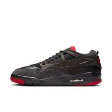 Nike AIR JORDAN 4 RM UNISEX BLACK VARSITY RED-ANTHRACITE - Black/Anthracite/Varsity Red - View 4