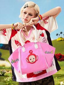 Teletubbies X ROMWE Bolsos de mano para mujer - Rosa - Ver 2