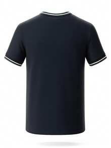 Fred Perry Men's T-Shirt Navy Blue - Blue - View 2