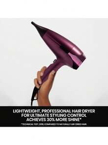 ghd Helos Hair Dryer In Cherry Chic - Burgundy - View 5