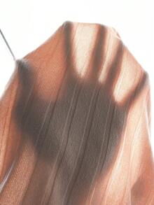 3pcs Young Girl Ribbed Cherry Print Curved Hem Fashion Top Set Cute Kids Tops Cherry Print Top Red Ribbed Top - Multicolor - View 6