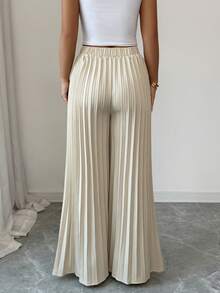 Elenzga Quần ống rộng xếp ly cài nút cạp cao thanh lịch dành cho nữ, tôn lên đường cong cơ thể và tôn lên vẻ thanh lịch tinh tế. Phù hợp với nhiều dịp khác nhau, từ trang phục công sở trang trọng và đi làm, đến trang phục gợi cảm, phong cách Pháp lãng mạn, dạo phố thường ngày, kỳ nghỉ, sự kiện theo chủ đề cổ điển Trung Đông, tiệc trà chiều ấm cúng, tiệc tùng quyến rũ, cũng như năm mới, lễ Tạ ơn, Giáng sinh, ngày lễ tình nhân và các lễ kỷ niệm khác. - Màu be - Xem 2