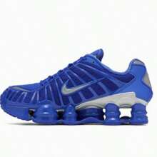 Nike Shox TL Unisex Sneakers Hyper Royal/Metallic AV3595 - Royal, Silver & Black - View 2