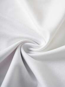 Mr Men Little Miss X SHEIN Young Girl Letter & Cartoon Graphic White Crew Neck Long Sleeve Sweatshirt And Black Pants Set - Multicolor - View 8