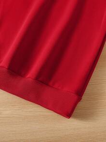 INAWLY 绣有可爱猫咪和绣有爱心图案的卫衣，情人节卫衣，猫咪主题情人节卫衣，趣味情人节卫衣