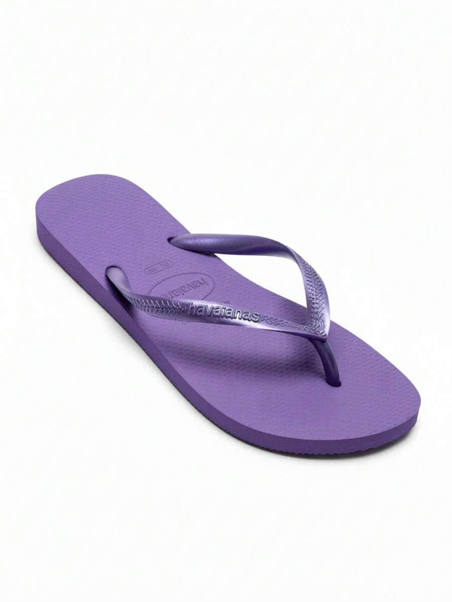 Havaianas HAV. SLIM 休闲人字拖，适合度假和日常穿着 - 紫色 - 查看 1