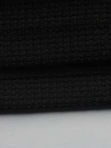 Manfinity Homme 男士休闲百搭黑色 Polo 衫和裤子套装 - 黑色 - 查看 6