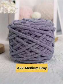 2 unidades de 100g de fio grosso e macio, ideal para tricô manual, perfeito para cachecóis, xales e mantas. Materiais para artesanato DIY, ideal para presentes de inverno e decoração de casa.